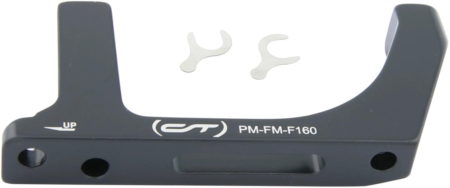 CONTEC scheibenbremsadapter cda-pm-fm ct discbrake adapter cda-pm-fm pm-front 160mm