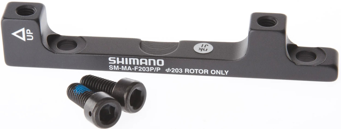 SHIMANO scheibenbremsadapter disc br.adapter shim. pm pm 203mm fr. rear