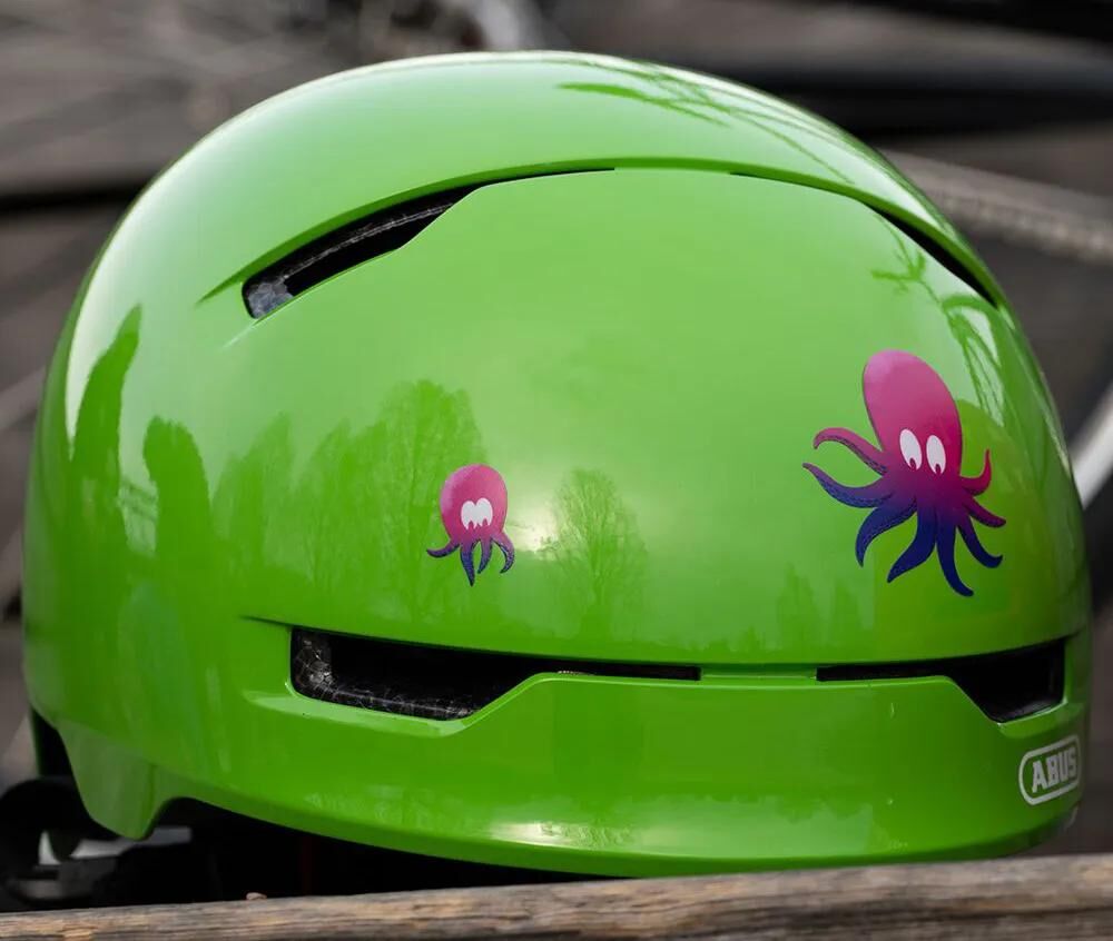 REFLECTIVE BERLIN reflex-sticker decals refl.sticker refl.berlin octopus neptun