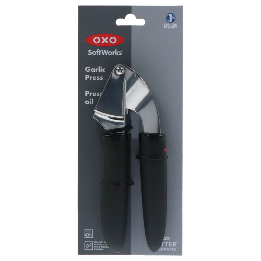 Overige Merken Oxo softworks knoflookpers rvs zwart
