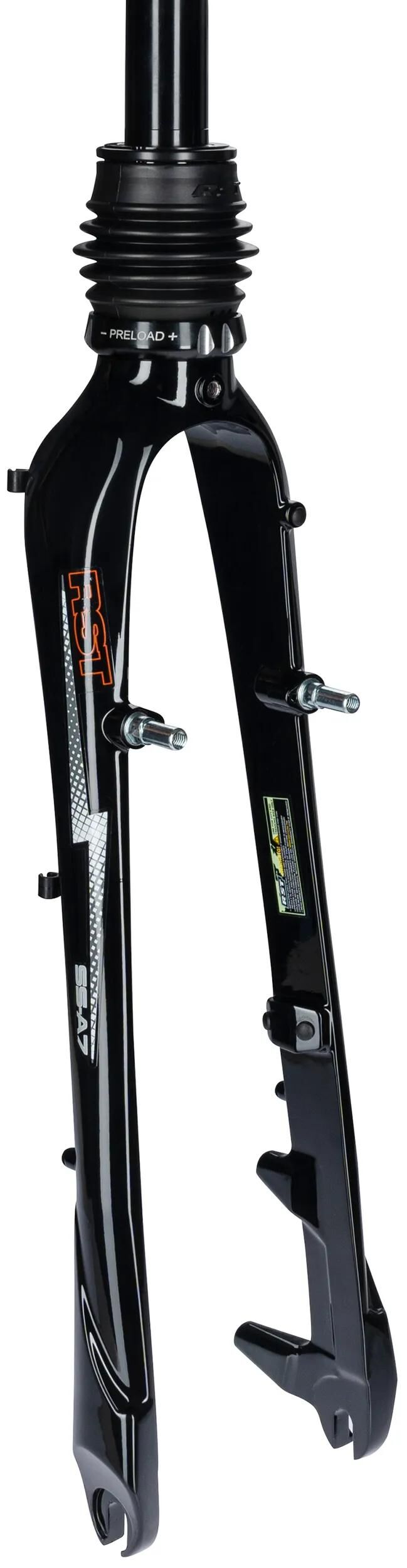 RST verende voorvork single shock a 7 t susp.fork single shock a 7 t black