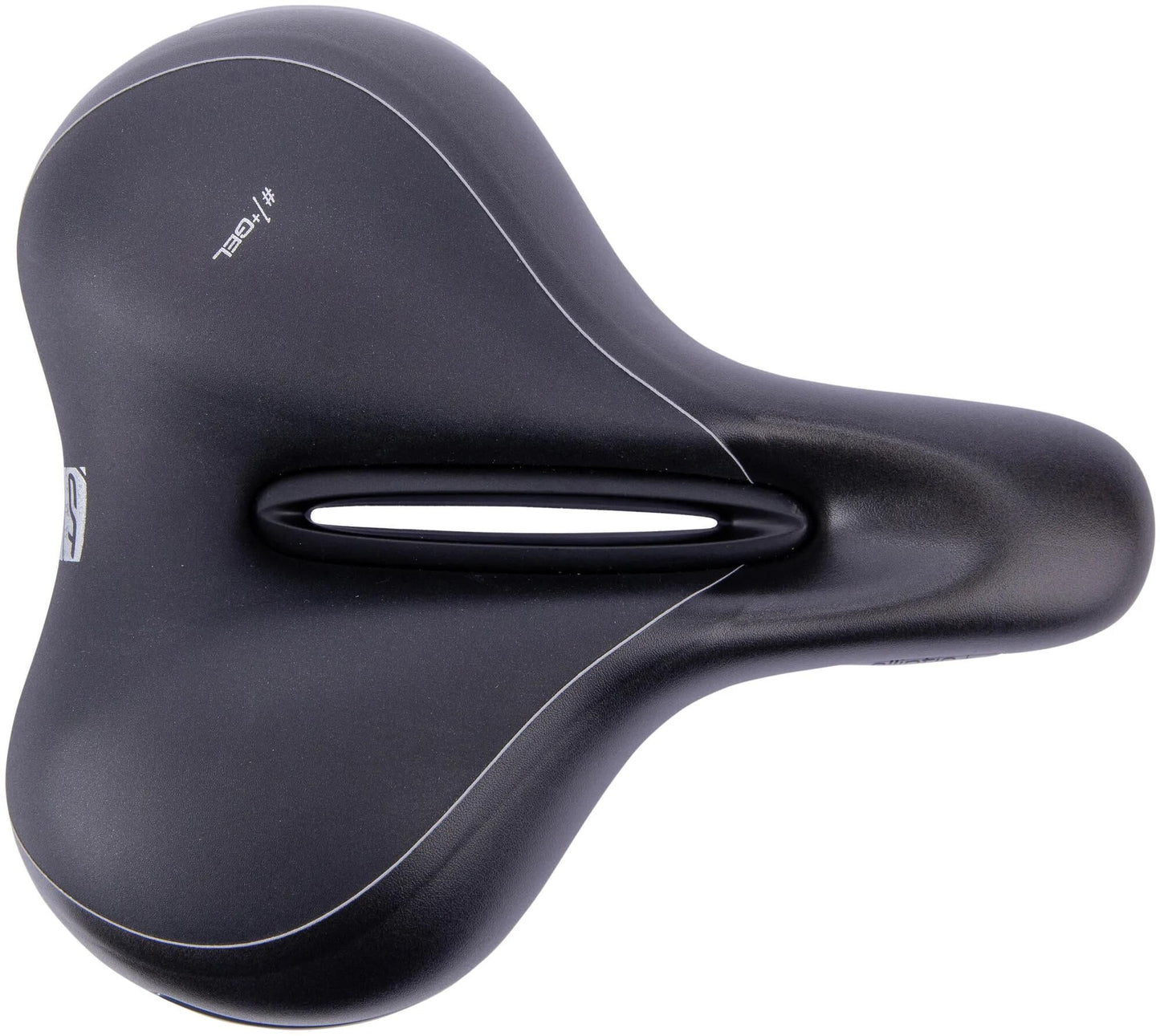 CONTEC sattel elliptic + ct saddle elliptic+ city tour lady blk silv