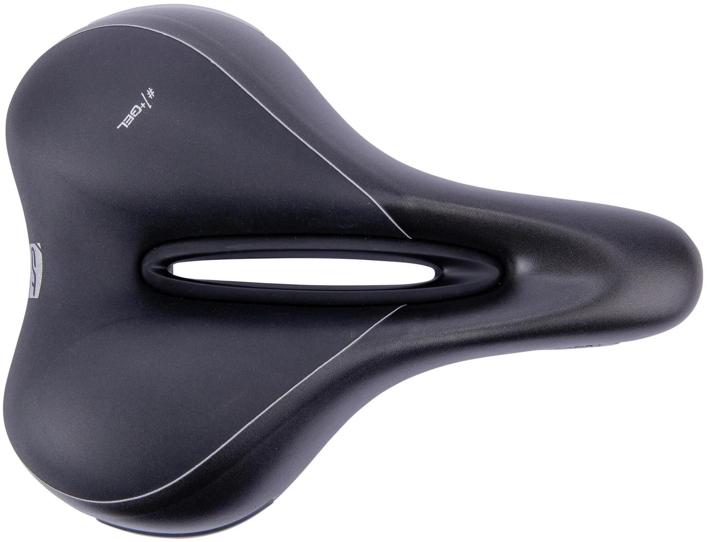 CONTEC sattel elliptic + ct saddle elliptic+ city tour gents blk silv