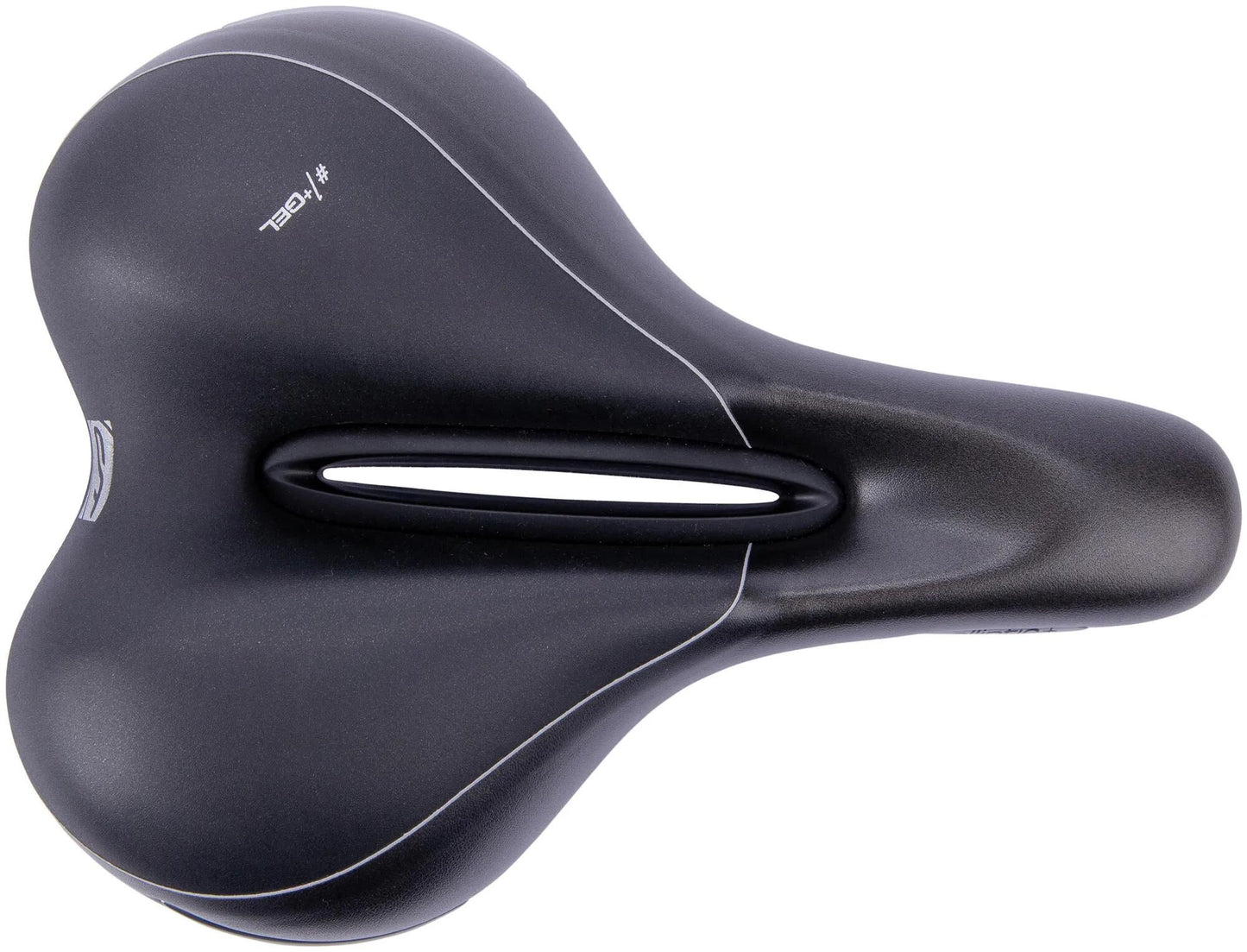 CONTEC sattel elliptic + ct saddle elliptic+ trekking lady black silv