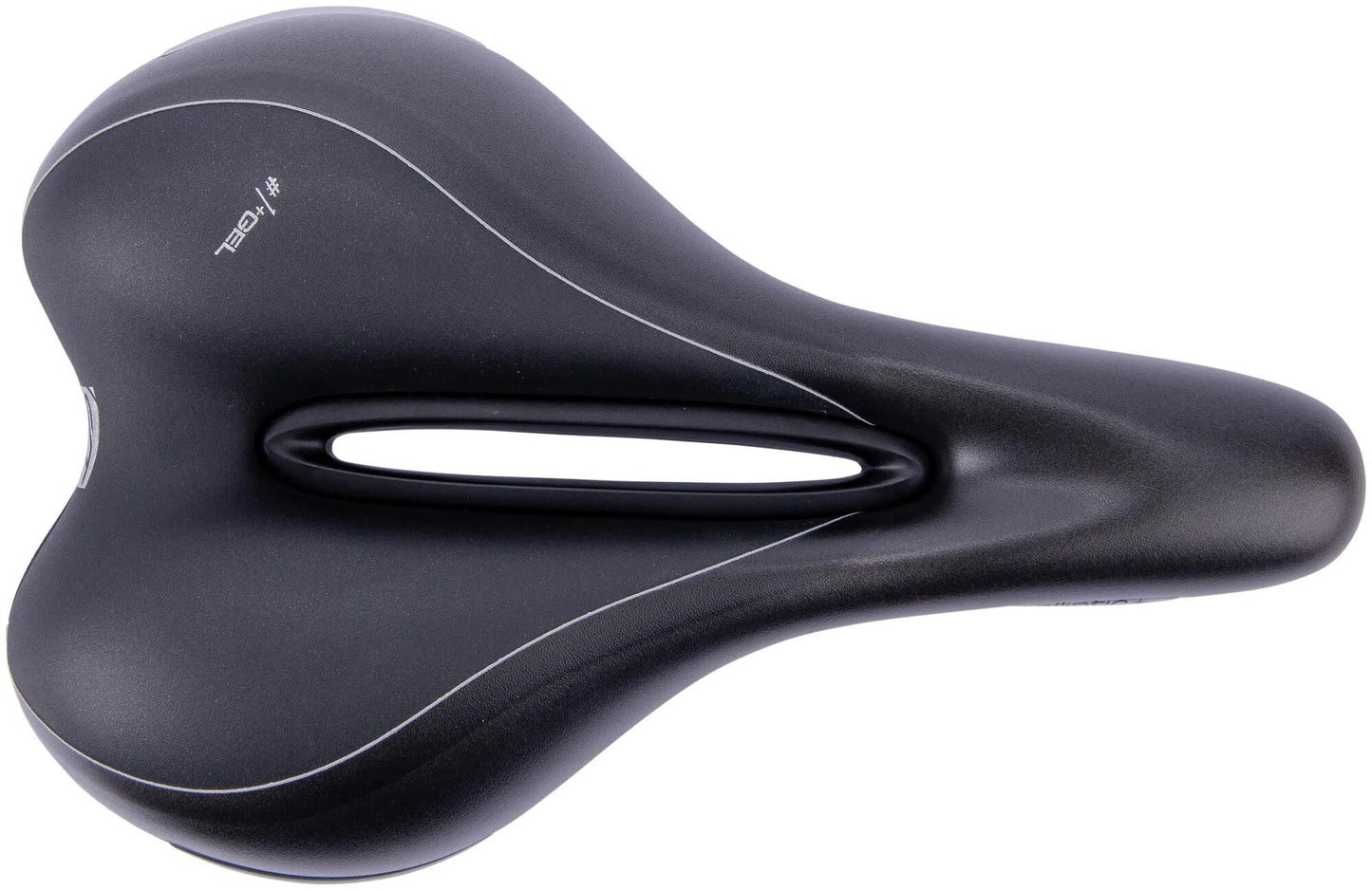 CONTEC sattel elliptic + ct saddle elliptic+ trekking gents black silv