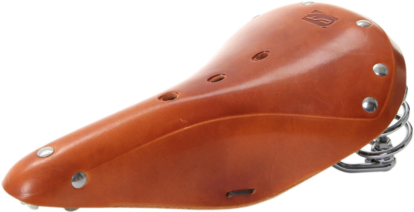 CONTEC sattel classic exclusiv trekking ct saddle cl. excl. trek. leater unisex honey