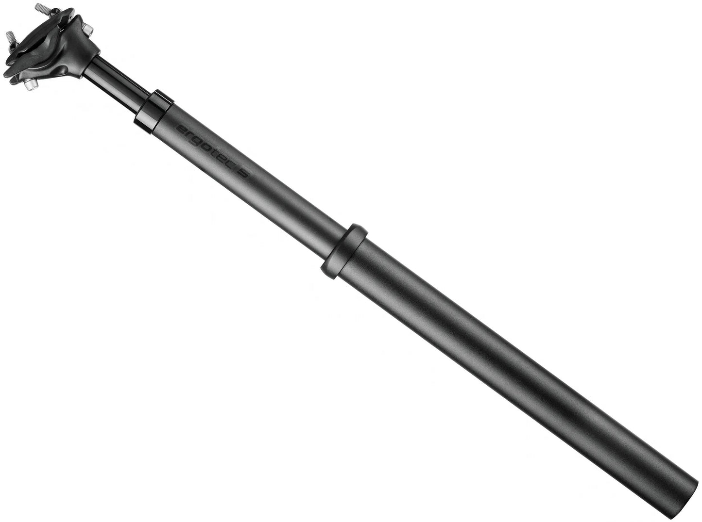 Ergotec verende zadelpen sp-10.0 vario 34,9 550mm zwart