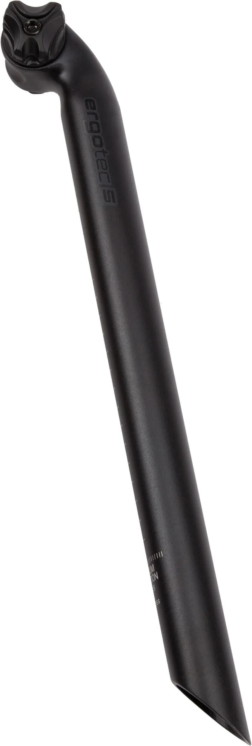 Ergotec zadelpen viper 20� 30,9 x 400 zwart mat