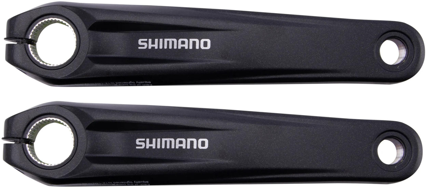 SHIMANO kurbelsatz steps fc-e8000 crank arm set shim.steps 165mm black