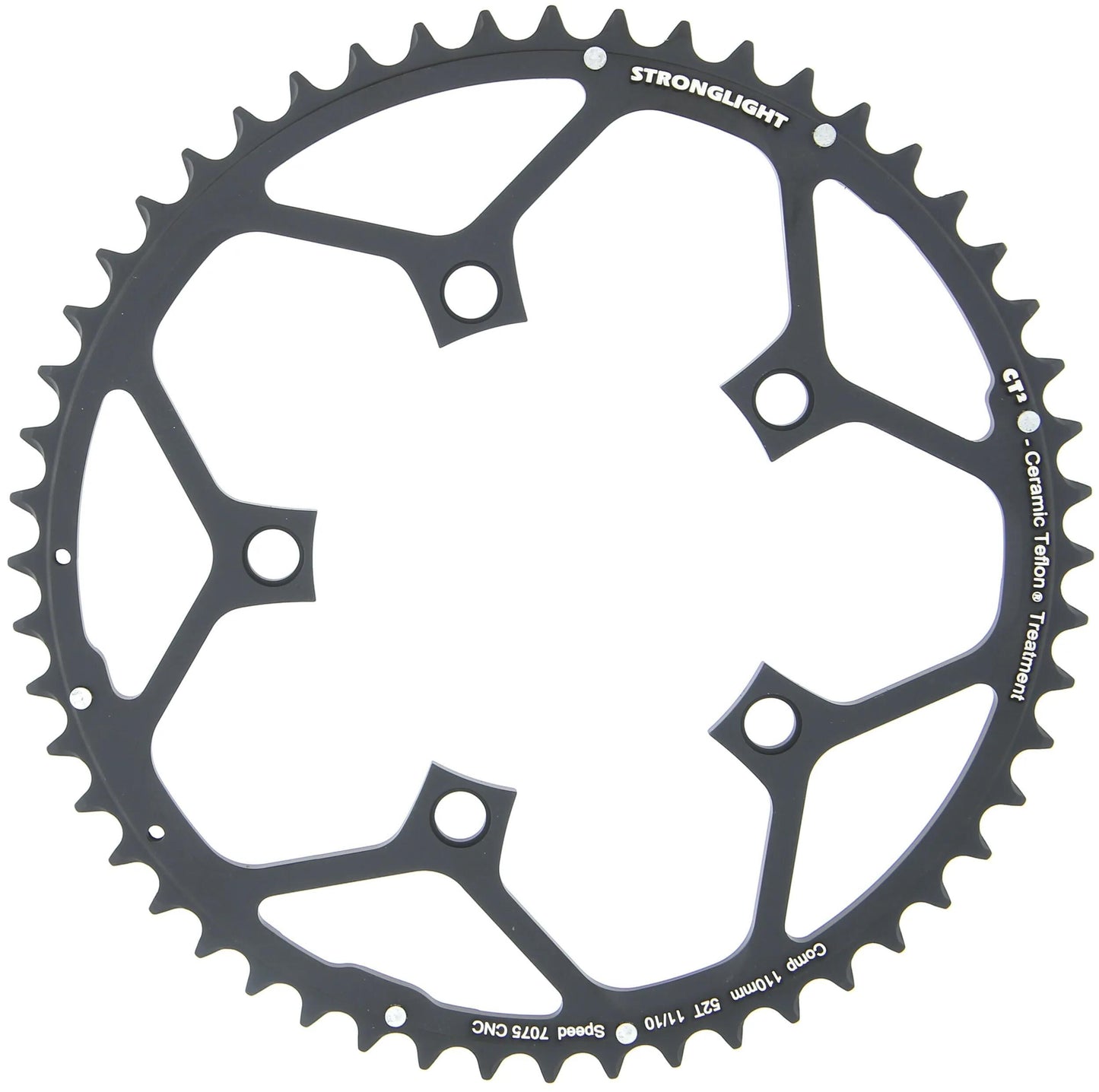 STRONGLIGHT kettenblatt ct2 chain ring strongl.ct2 110mm 52t b