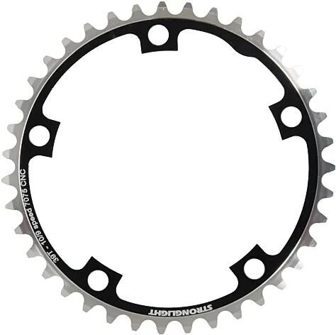 STRONGLIGHT kettenblatt type s 7075 t6 chainring 7075t6 black 130 mm lochkr. 39z.
