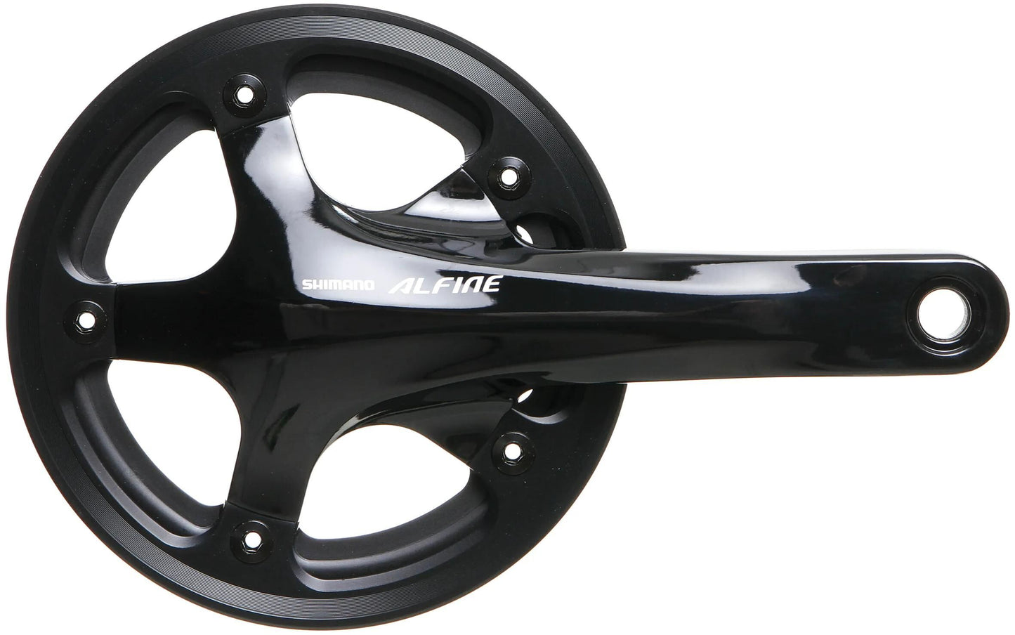 SHIMANO kettenradgarnitur alfine fc-s501 crankset shim.alfi.fcs501 39t.170mm ht2 1sp bl.
