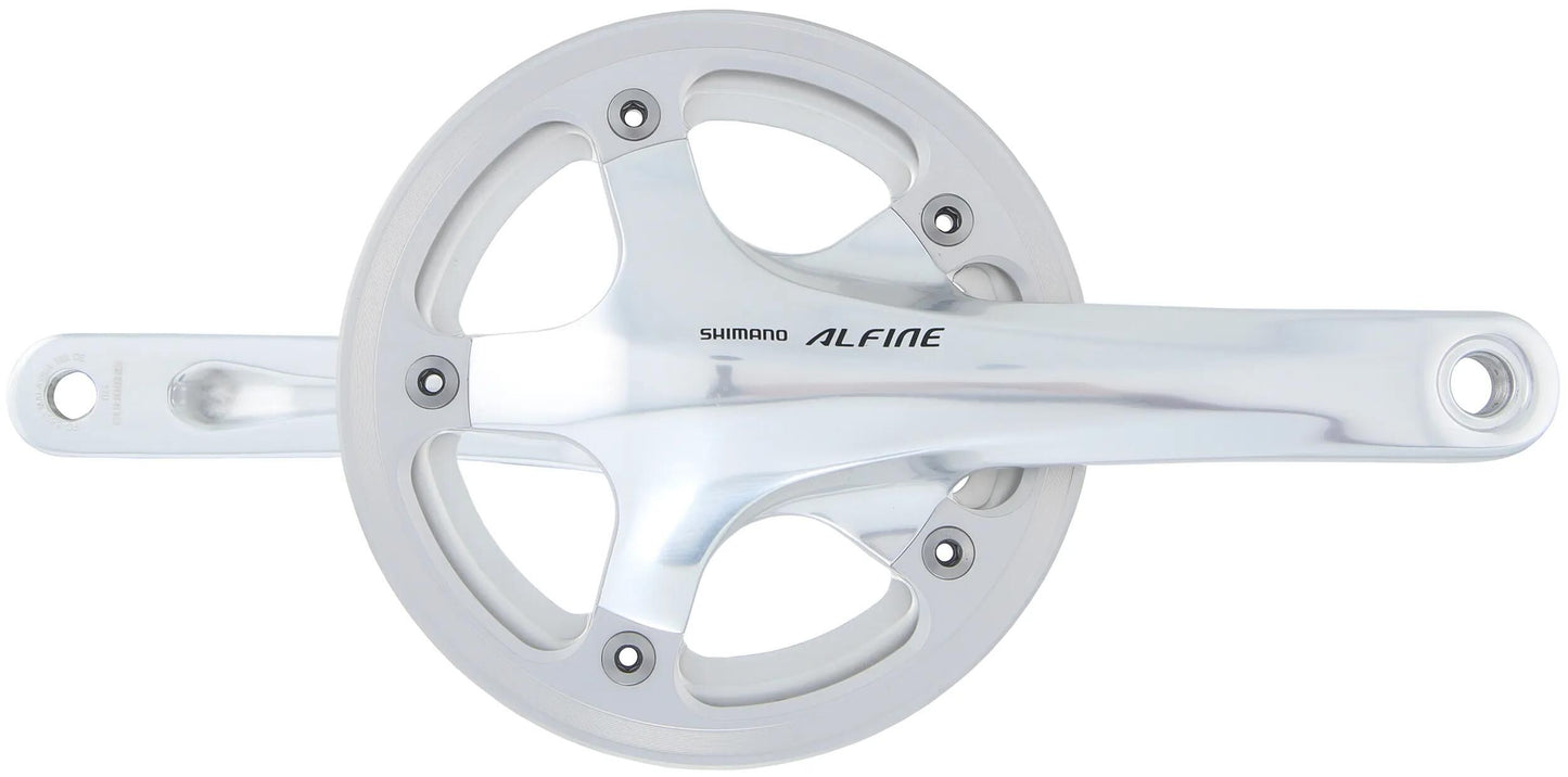 SHIMANO kettenradgarnitur alfine fc-s501 crankset shim.alfi.fcs501 39t.170mm ht2 1sp sil
