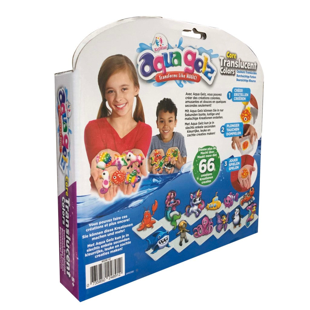 Aqua Gelz translucent colors refill set 8-delig