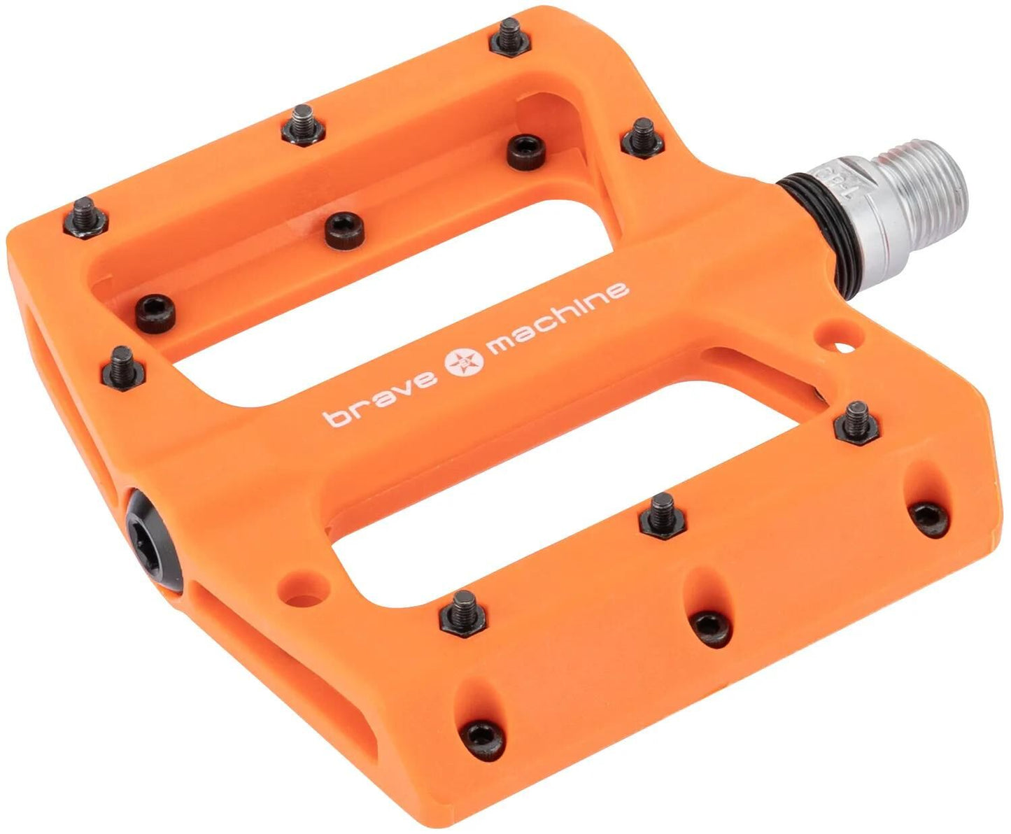 BRAVE pedal dirt 2 platf.pedal dirt2 orange