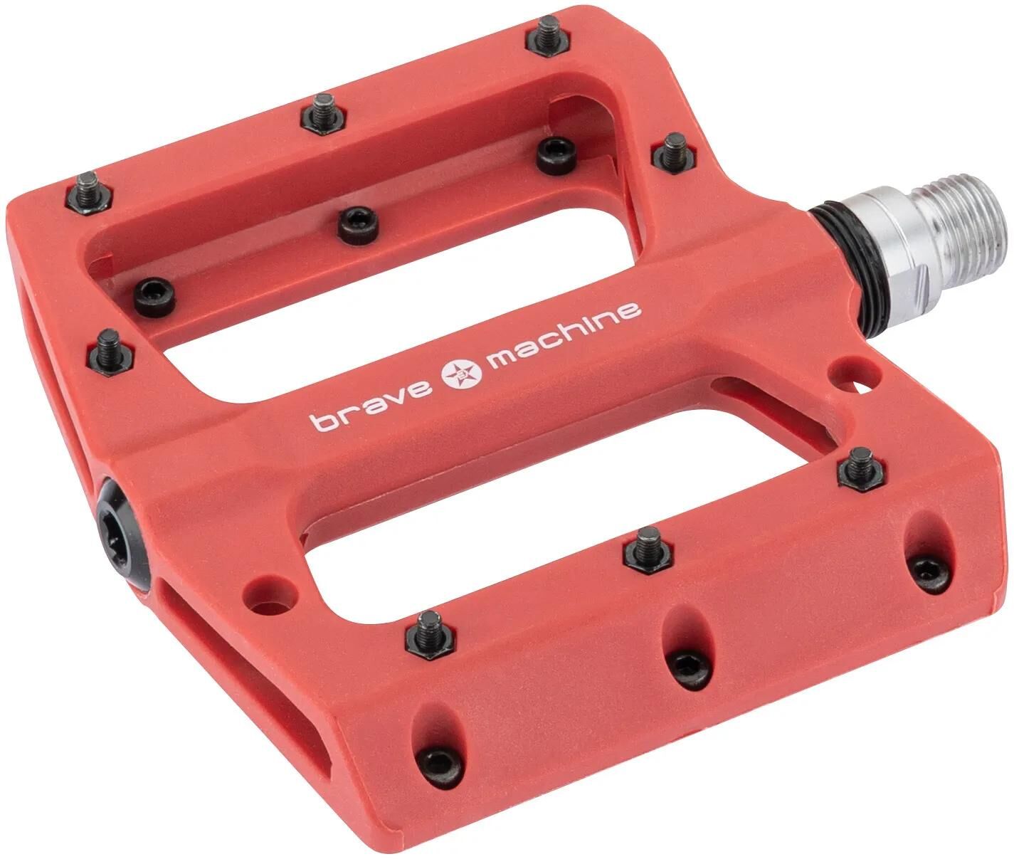 BRAVE pedal dirt 2 platf.pedal dirt2 red