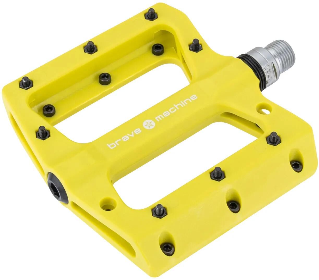 BRAVE pedal dirt 2 platf.pedal dirt2 limegreen