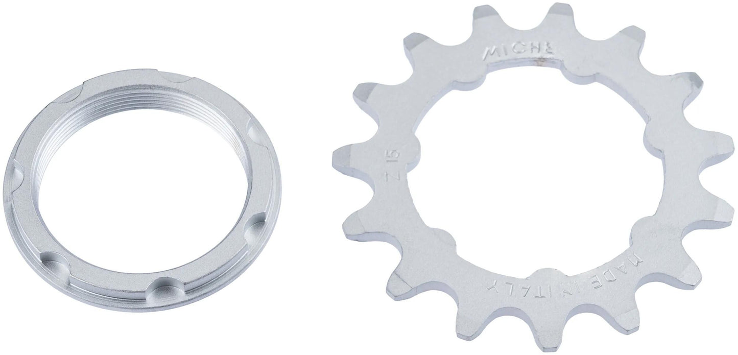MICHE steck-zahnkranz pista sprocket pista 15t w.carrier