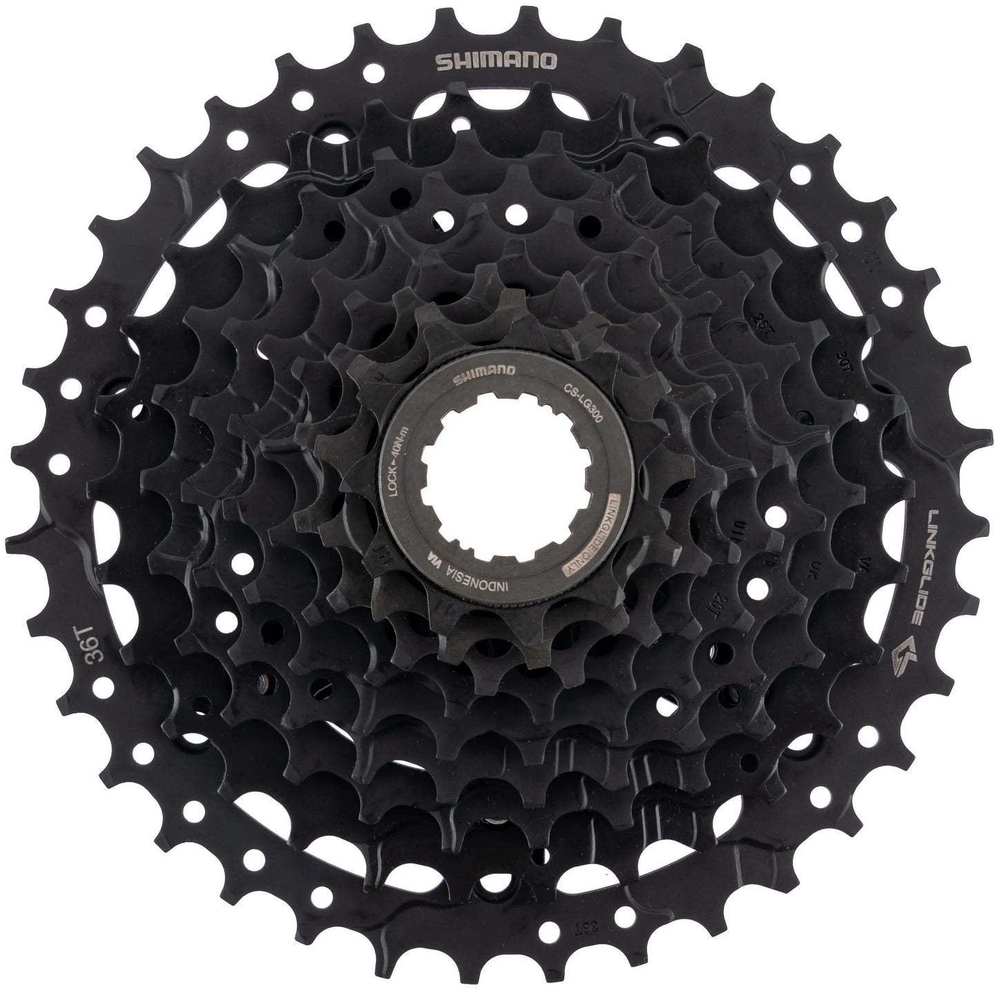 SHIMANO kassette cs-lg 300-9 shim.cassette lg300 9f 11-46z