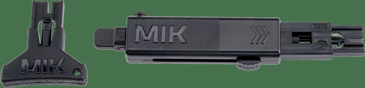 CONTEC schultaschenkorb mocca mik 2.0 ct hr-basket mocca mik 2. black