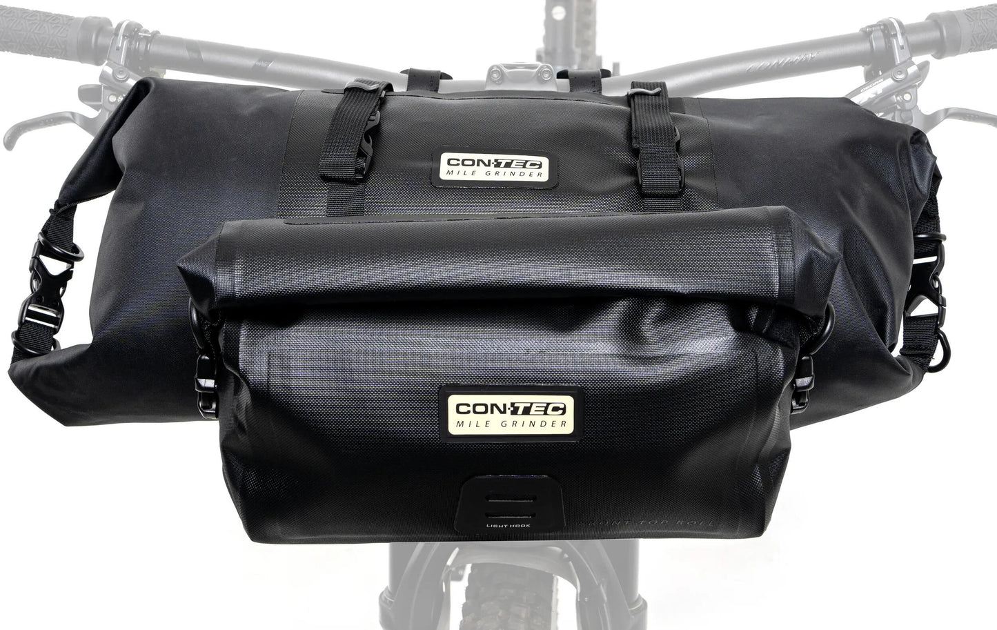 CONTEC lenkertasche mile grinder front ct handlebar bags mile gr the front black