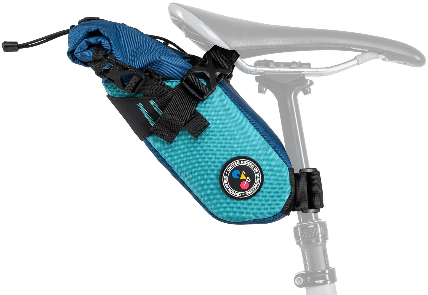 CONTEC satteltasche urban nomad rail 5.8 ct saddle bag urban nomad rail 5.8 turquoise