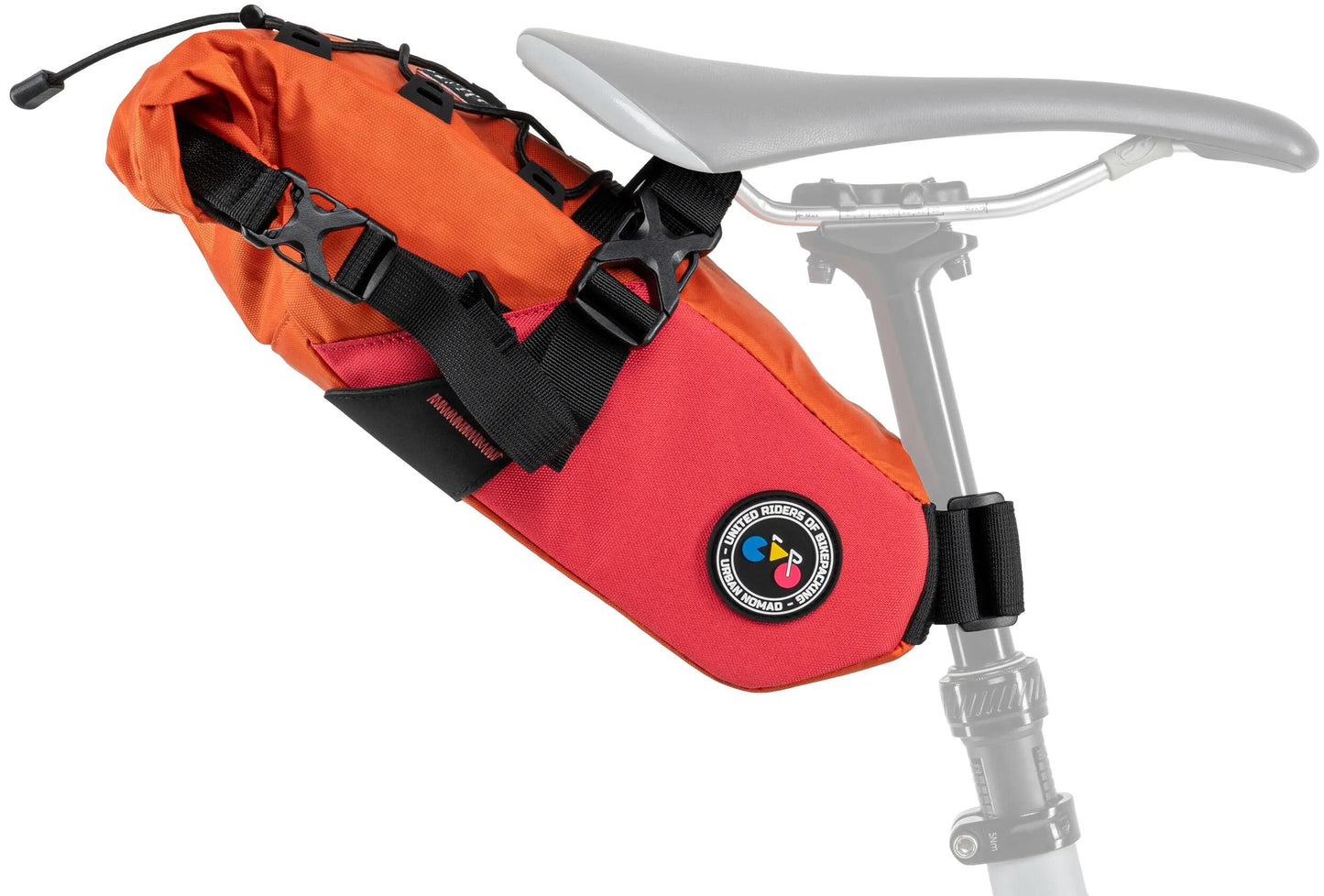 CONTEC satteltasche urban nomad rail 5.8 ct saddle bag urban nomad rail 5.8 orange