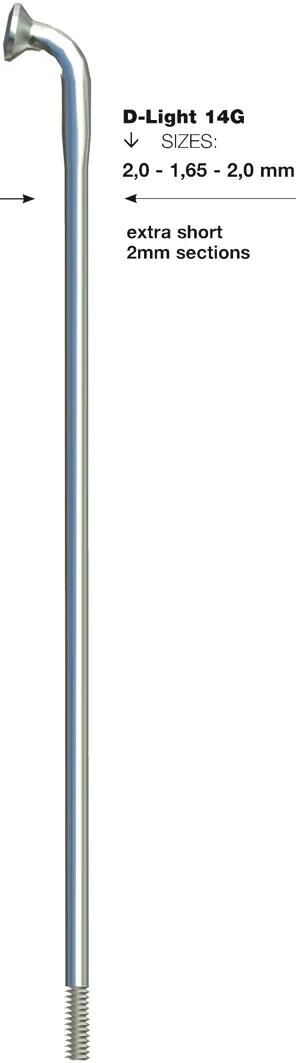 SAPIM speiche d-light spoke d-loght sst db 2x1,65x272mm b