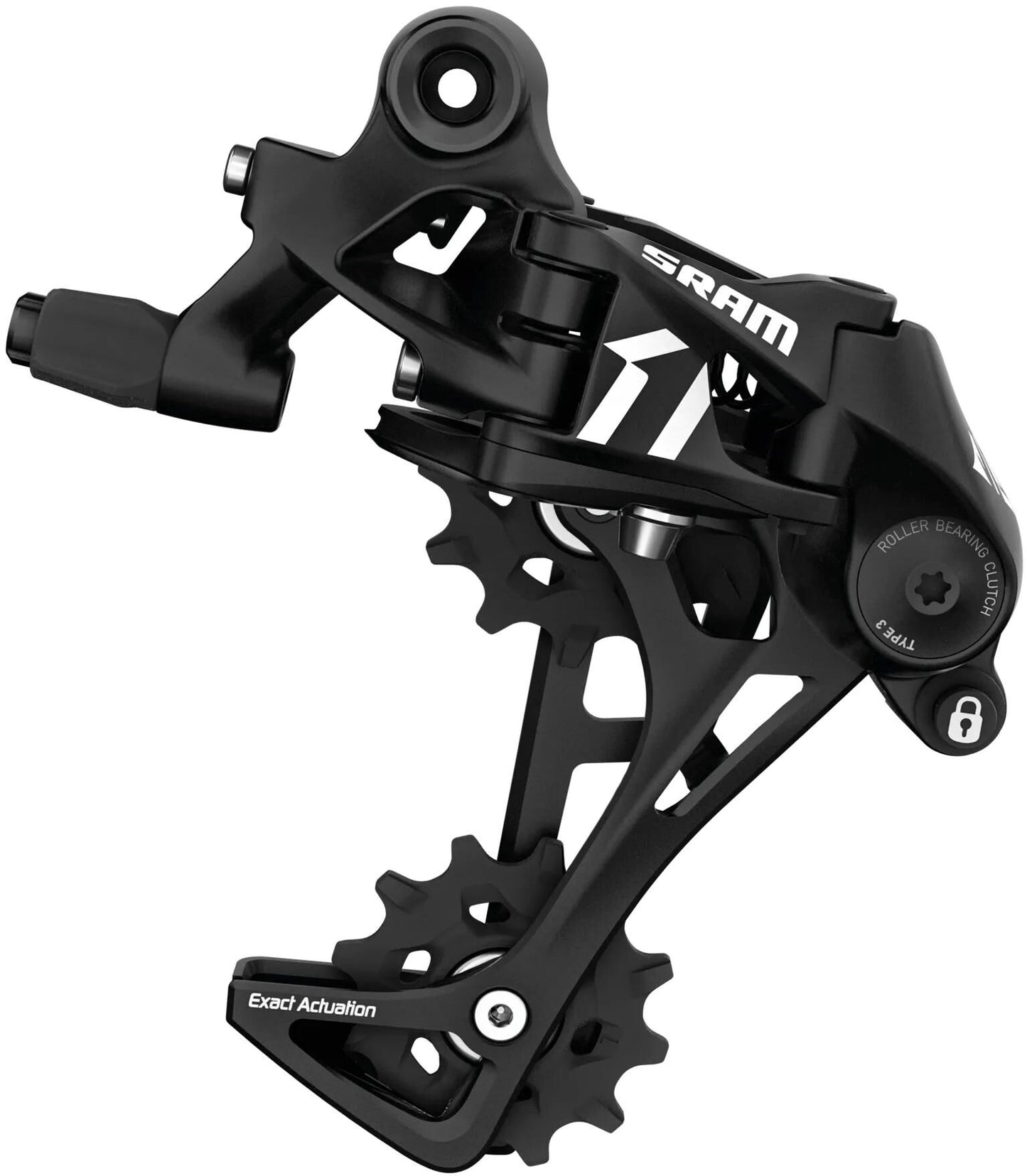 SRAM schaltwerk apex 1 rear derailleur apex 1 11-sp steel long black