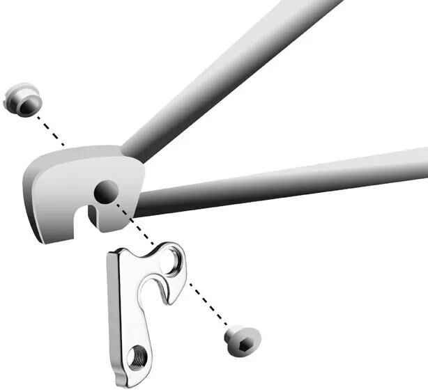 UNION schaltauge dropout hg-229 incl. screws