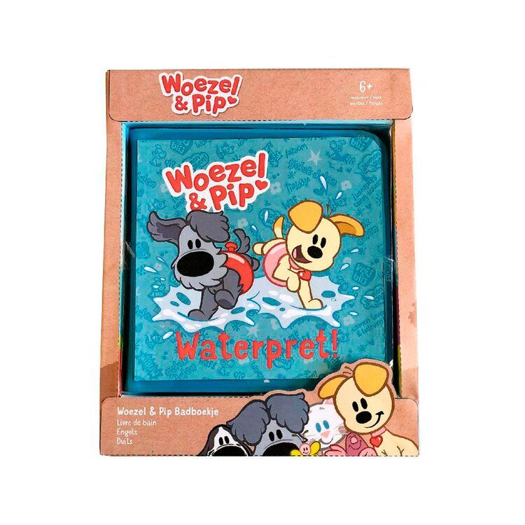 Woezel en Pip badboekje met geluidjes