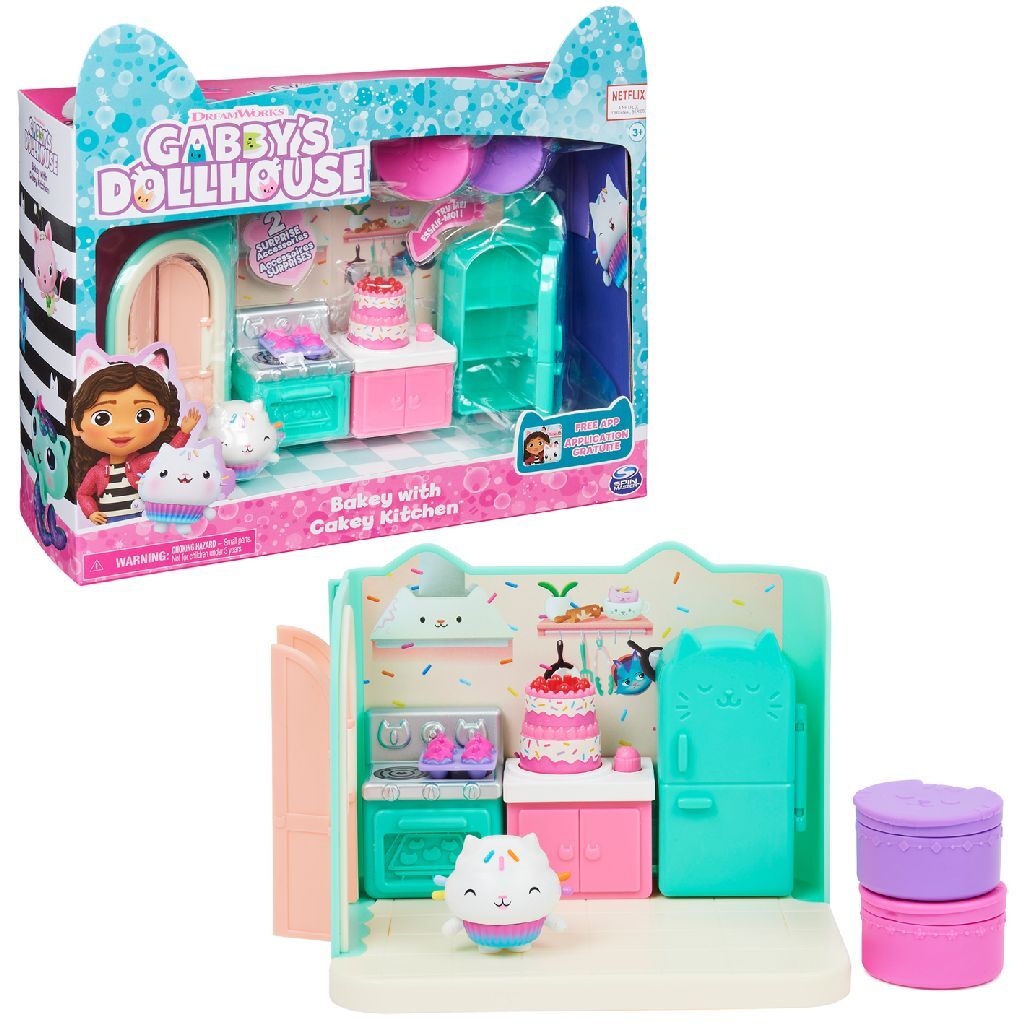 Gabby's Dollhouse Gabby #039;s dollhouse bakey with cakey kitchen