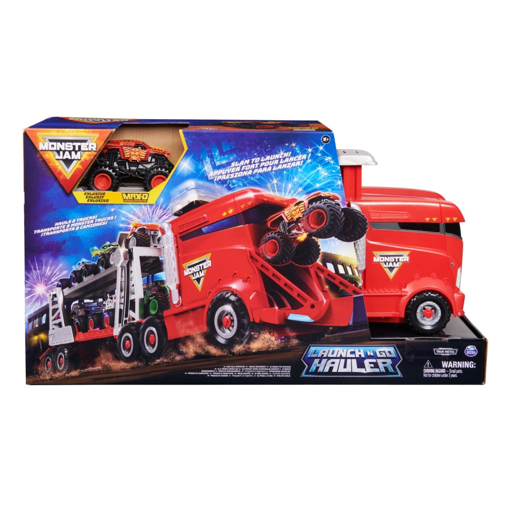 Monster Jam transportwagen + monstertruck