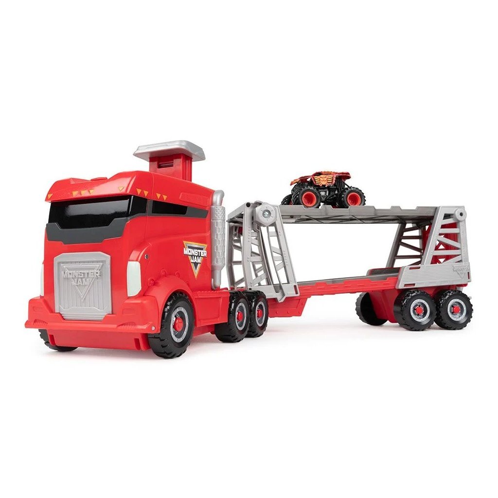 Monster Jam transportwagen + monstertruck