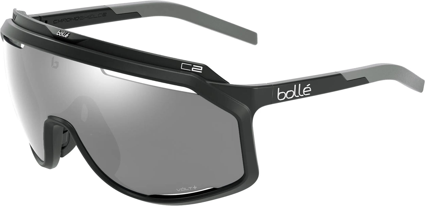 Bollé brille chronoshield glasses chronosh. matt black volt+white