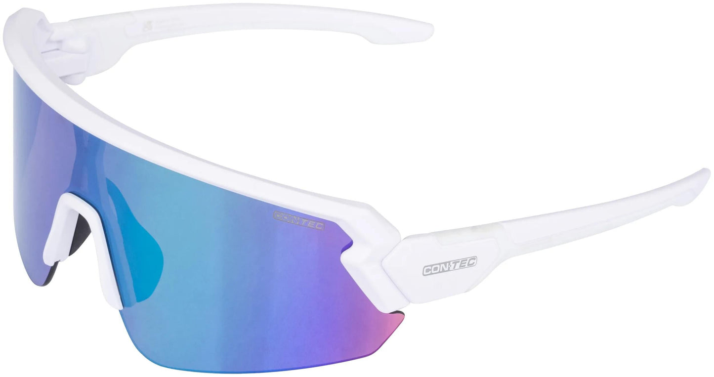 CONTEC brille rush revo ct sport glasses rush rev white green