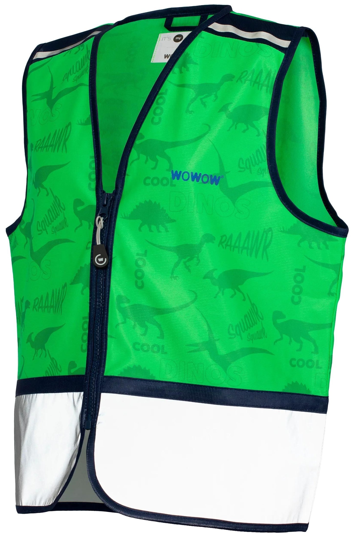 WOWOW weste zippy jacket green reflective children zippy green gr. m