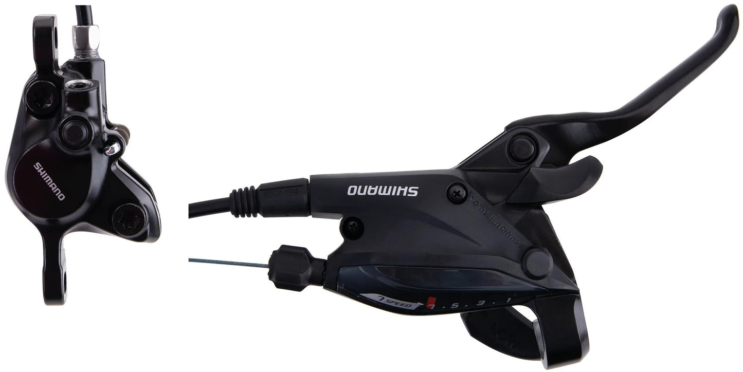 SHIMANO scheibenbremse st-ef505 br-mt200 disc br.shim.st-ef505 brmt200 re.1700mm 7sp