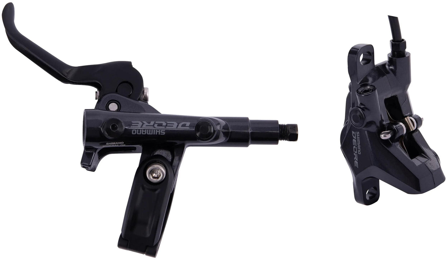 SHIMANO scheibenbremse deore br-m6100 und bl-m6100 disc brake shim.deore fr.1000mm met.pads g04s