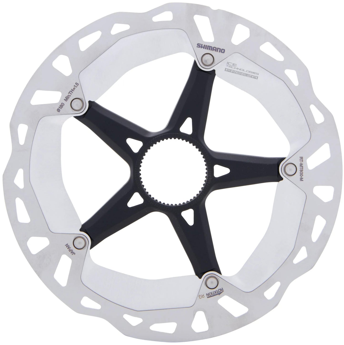 SHIMANO bremsscheibe deore xt rt-mt800 shim.brake rotors xt 180mm cl mt800 ice int