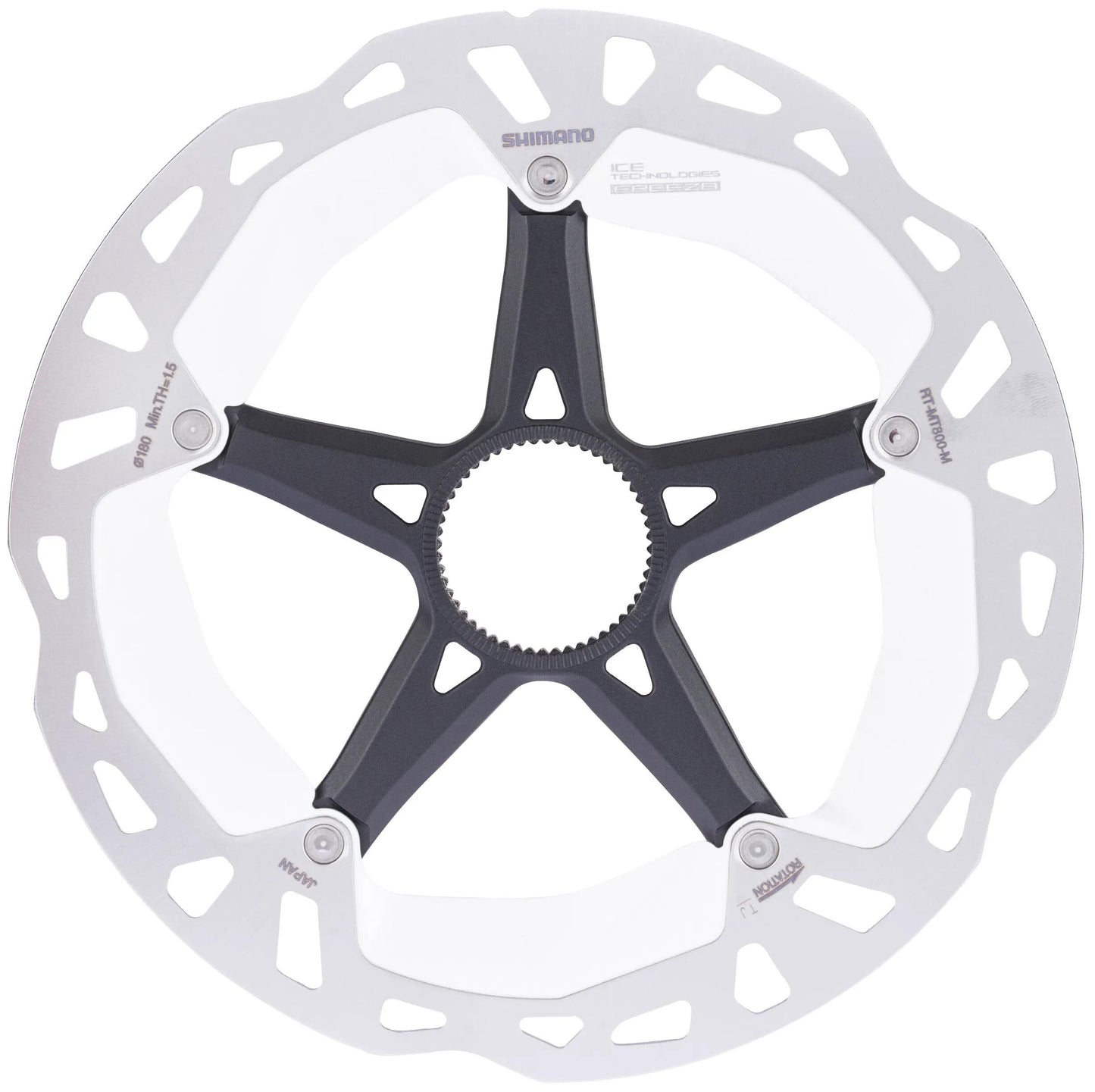 SHIMANO bremsscheibe rt-mt800 rotor shim.rt-mt800 180mm cl