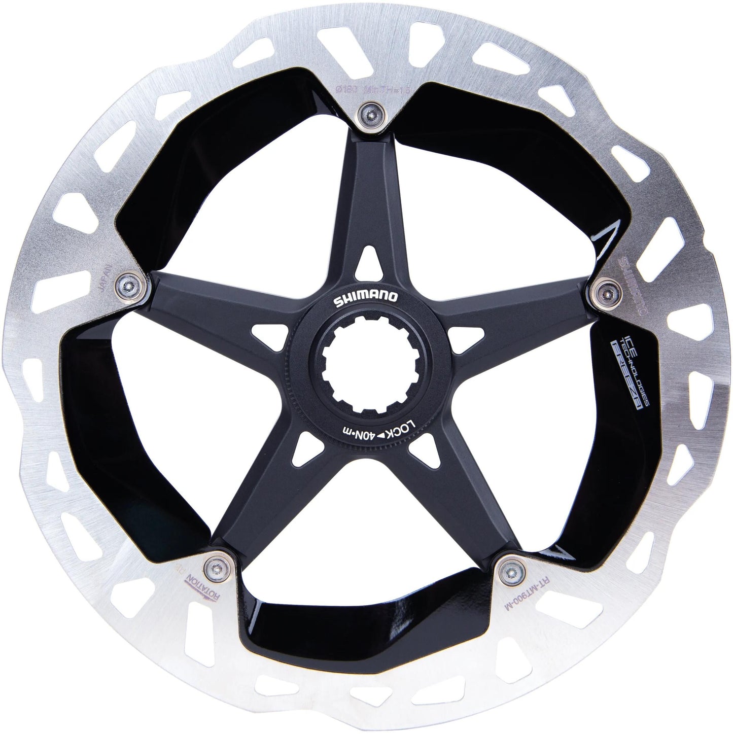 SHIMANO bremsscheibe rt-mt900 shim.brake rotors mt900 180mm cl mt900 ice