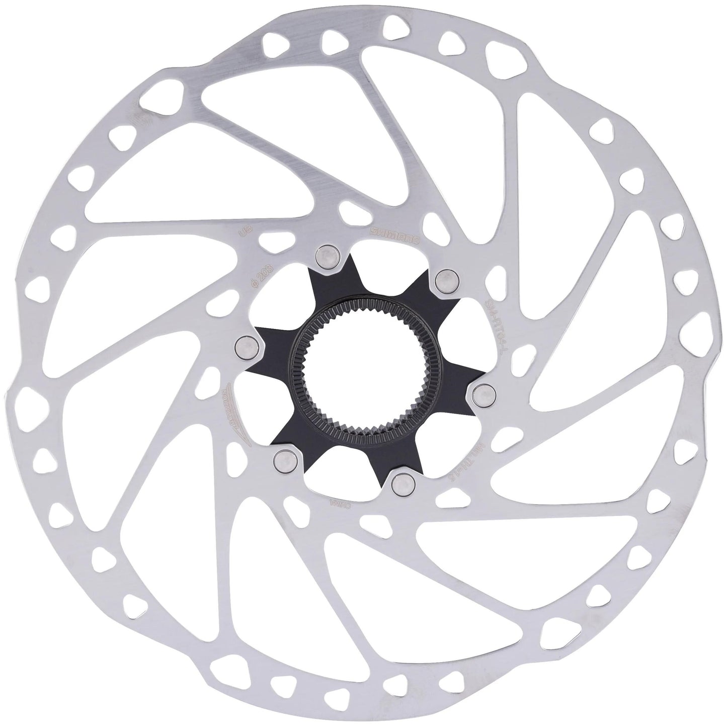SHIMANO bremsscheibe deore rt-64mag rotor shim.deore rt-64mag 203mm cl