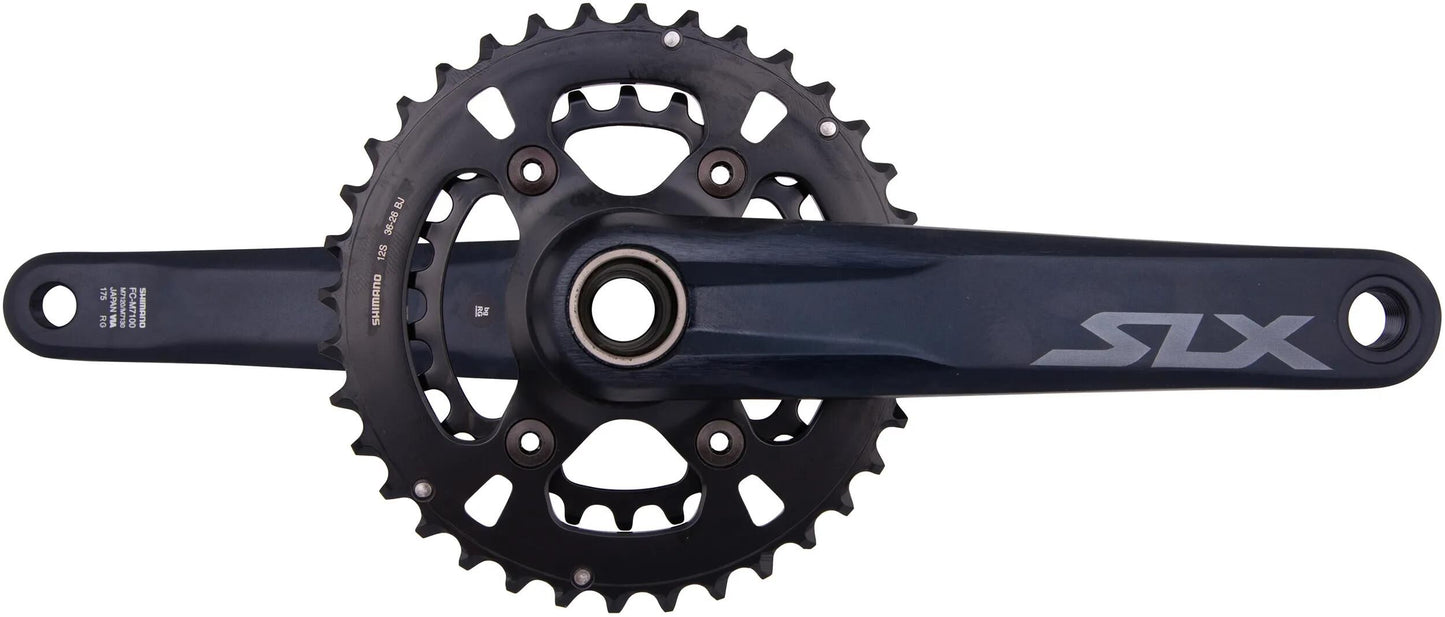 SHIMANO kettenradgarnitur slx fc-m7100 7120 shim.krg slx m7120 36 26 175 12f boost