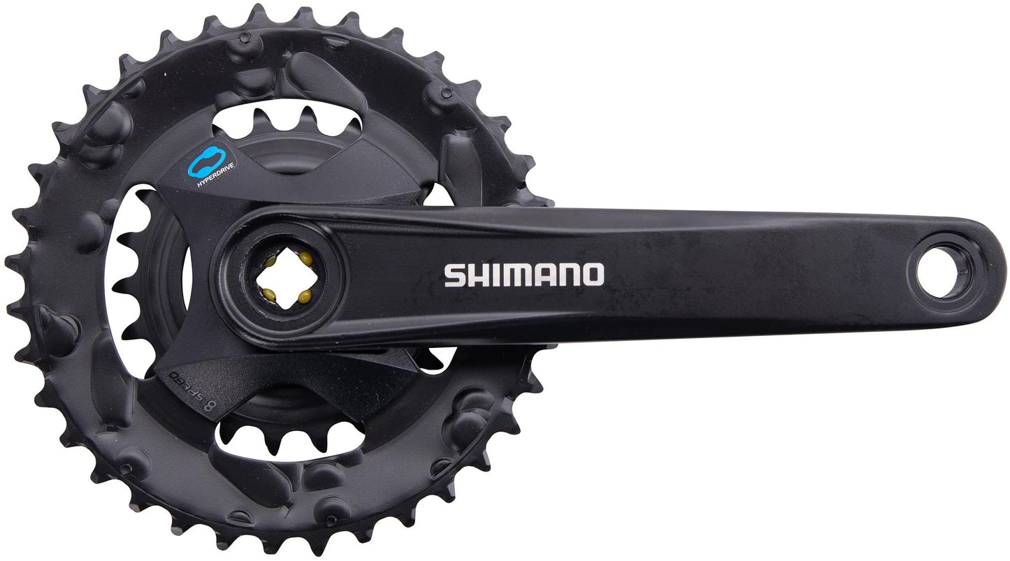 SHIMANO kettenradgarnitur altus fc-m315 crankset shim.alt.fcm3152 22 36t.175mm 7 8sp bl.