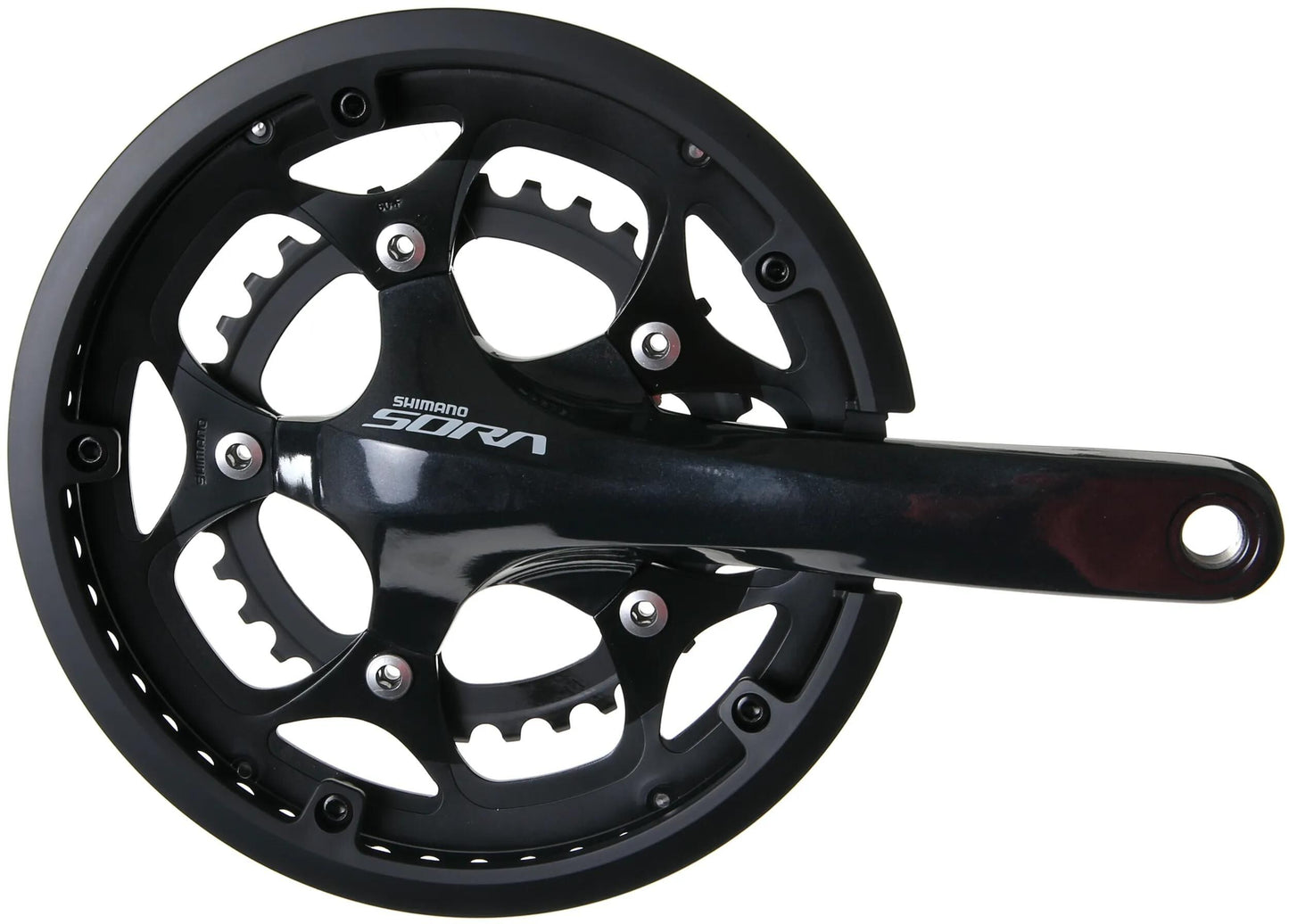 SHIMANO kettenradgarnitur sora fc-r3000 crankset shi.sora fcr3000 34 50t.175mm ht2 9sp bl.