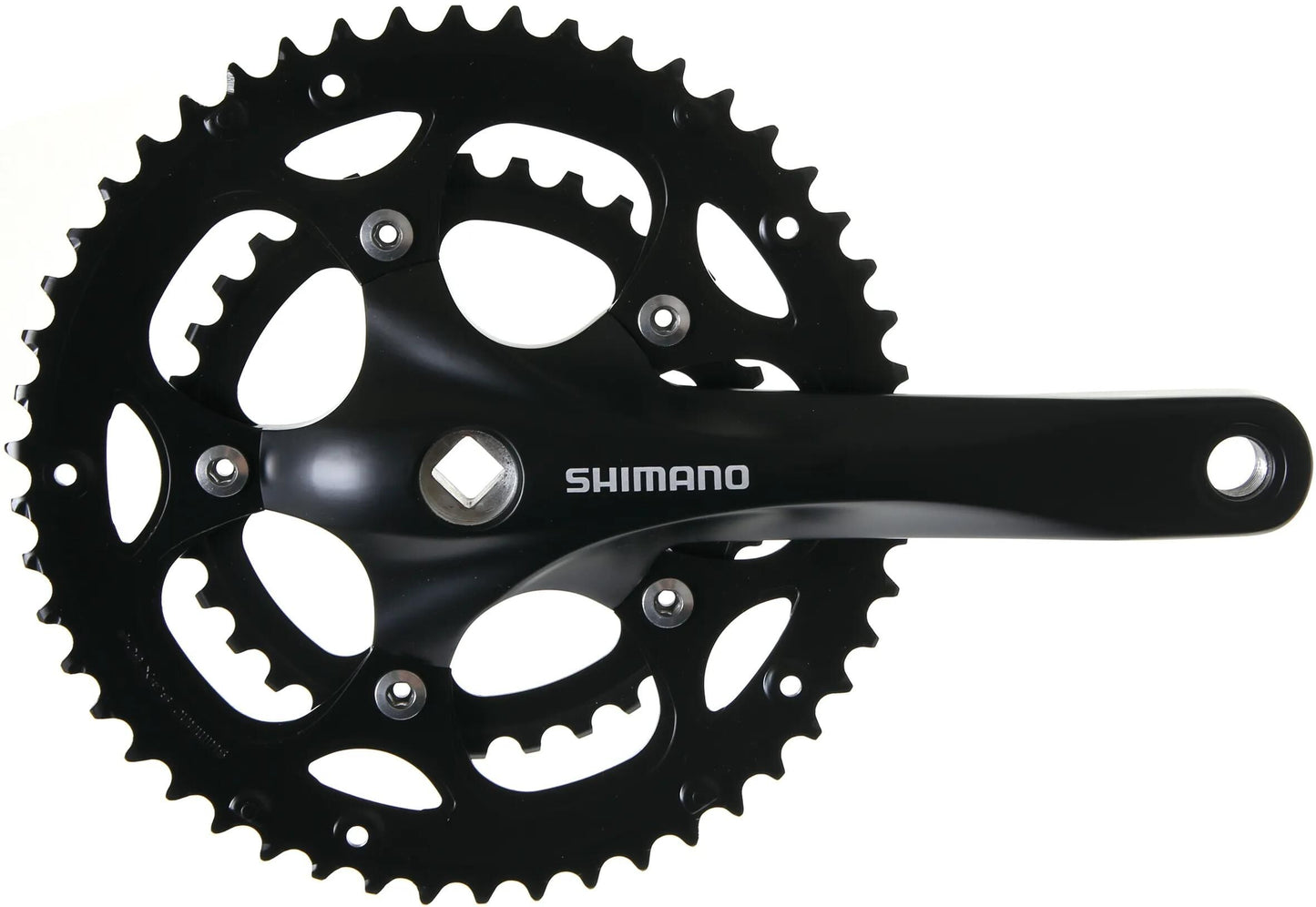 SHIMANO kettenradgarnitur fc-rs200 crankset shim.cla.fcrs200 34 50t.170mm 4edg.8sp -