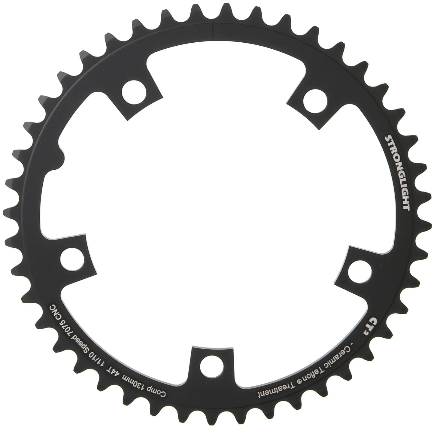 STRONGLIGHT kettenblatt ct2 chain ring strongl.ct2 44t alu cer.teflon coat.
