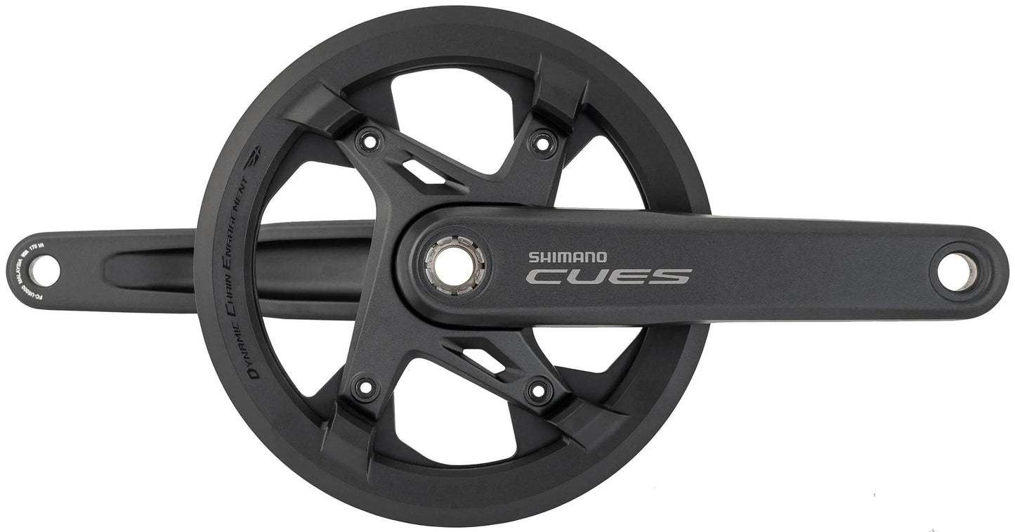 SHIMANO kettenradgarnitur cues fc-u6000-1 shim.krg u6000-1 42 175 sw 9 10 11f ksr