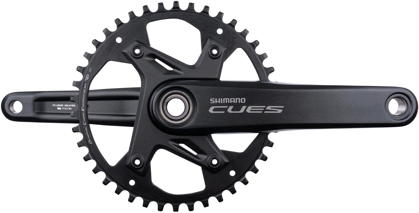 SHIMANO kettenradgarnitur cues fc-u6030-1 shim.krg u6030-1 42 172.5 sw 9 10 11f
